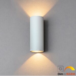 Wandlamp Brody2 Wit Led IP65  Dim To Warm