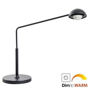 Tafellamp Amy Sandy Black 6 Watt incl. Dim to Warm