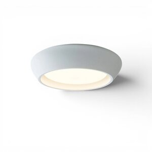 Plafondlamp Fjord Gips Wit Ø 28cm Fitting GX53