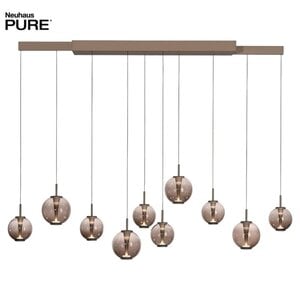 Hanglamp E-Infinity Bronce L 100-198cm 10 Lichts
