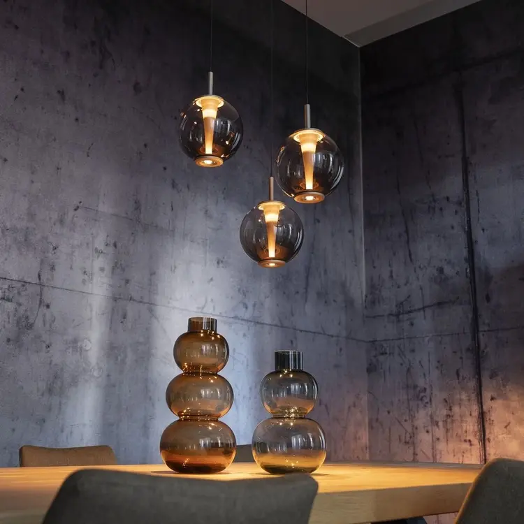 Neuhaus PURE Hanglamp E-Infinity Bronce Ø 50cm 3 Lichts