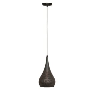 Hanglamp Bruciato Black Brown Ø 23cm 1 Lichts