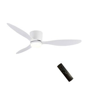 Plafondventilator Brezza Wit incl. Led 132cm