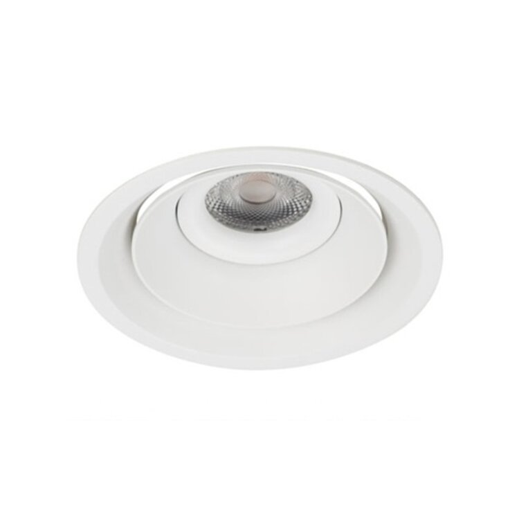 Ventilatie Inbouwspot Nela Wit 7.5 Watt  IP54 incl. Driver
