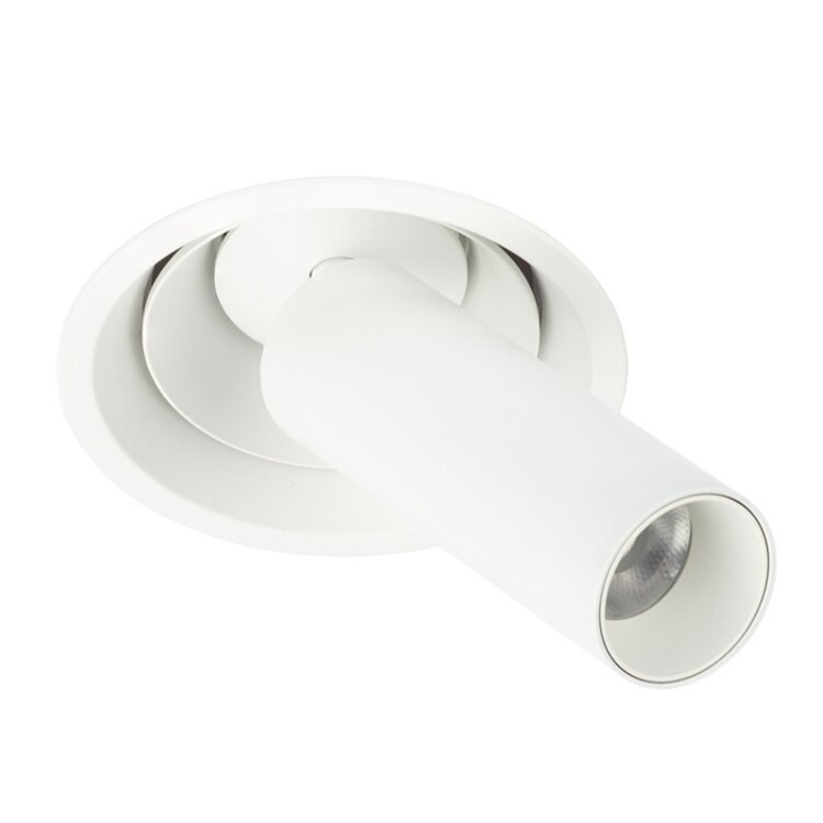 Ventilatie Inbouwspot Koker Noa Wit 7.5 Watt  IP20 incl. Driver