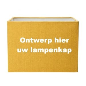 Lampenkap op maat Kubus