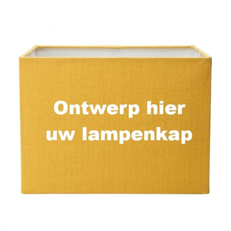 Lampenkap op maat Kubus