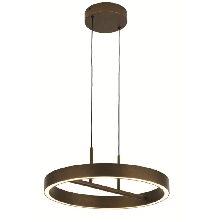 Freelight Hanglamp Livello Brons-Goud Led 32 Watt Ø 40cm