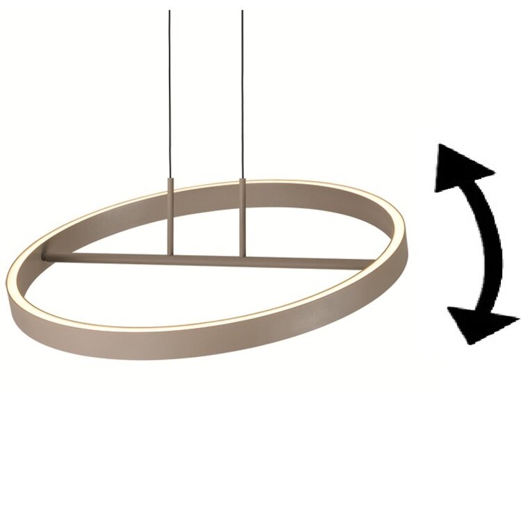 Freelight Hanglamp Livello Creme Led 47 Watt Ø 60cm