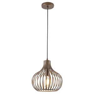 Hanglamp Aglio Brons-Goud Metaal Ø 28cm