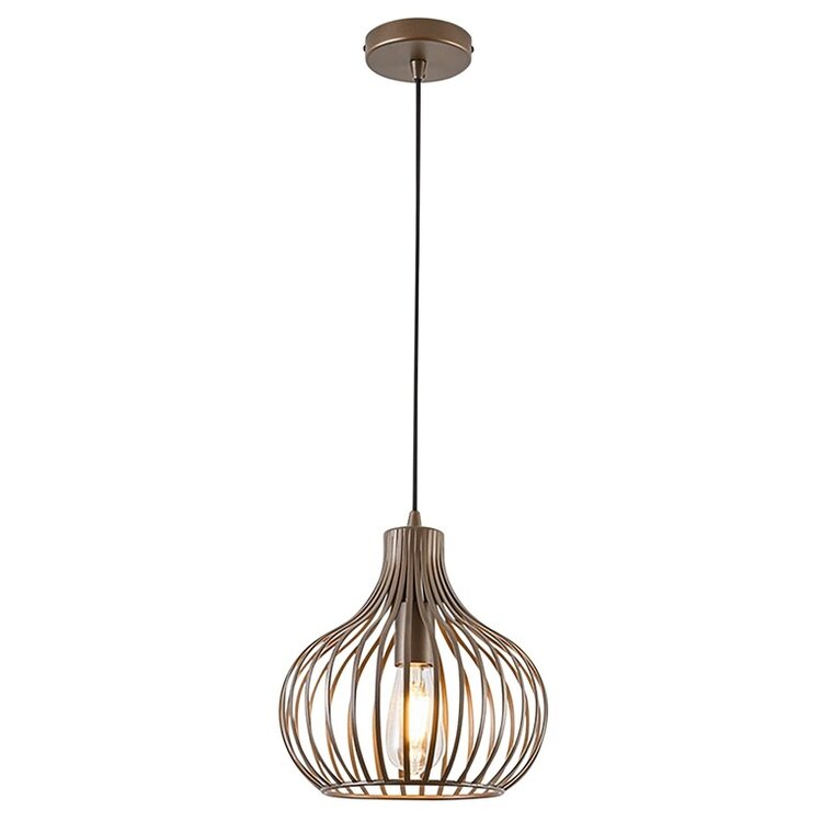 Freelight Hanglamp Aglio Brons-Goud Metaal Ø 28cm