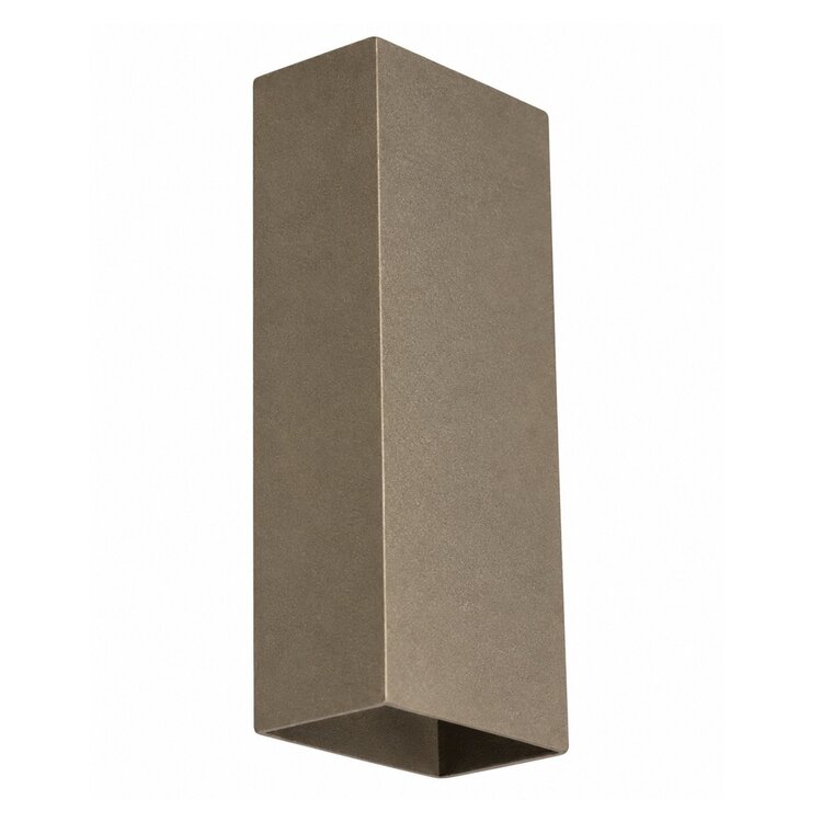 ETH Wandlamp David Champagne Up & Down 2x GU10