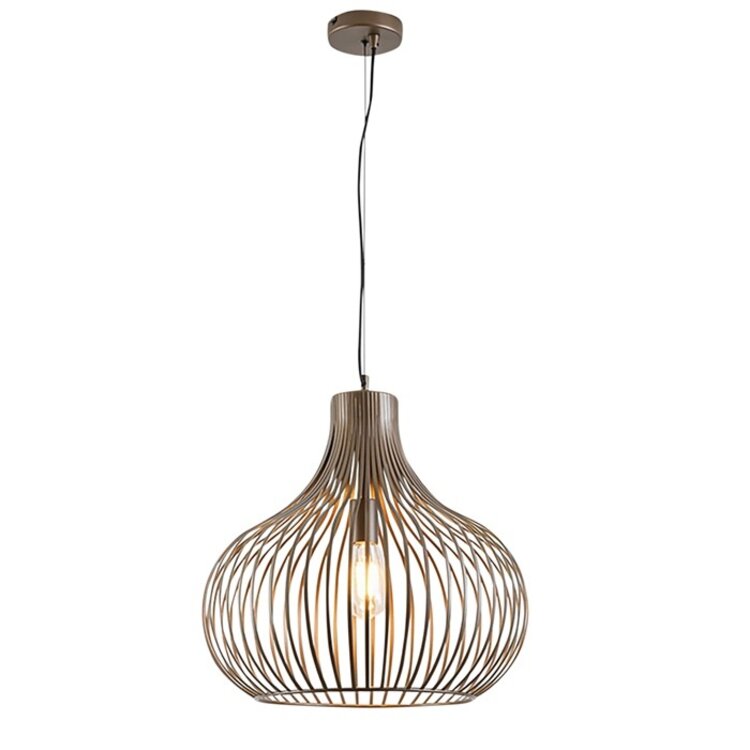 Freelight Hanglamp Aglio Brons-Goud Metaal Ø 48cm
