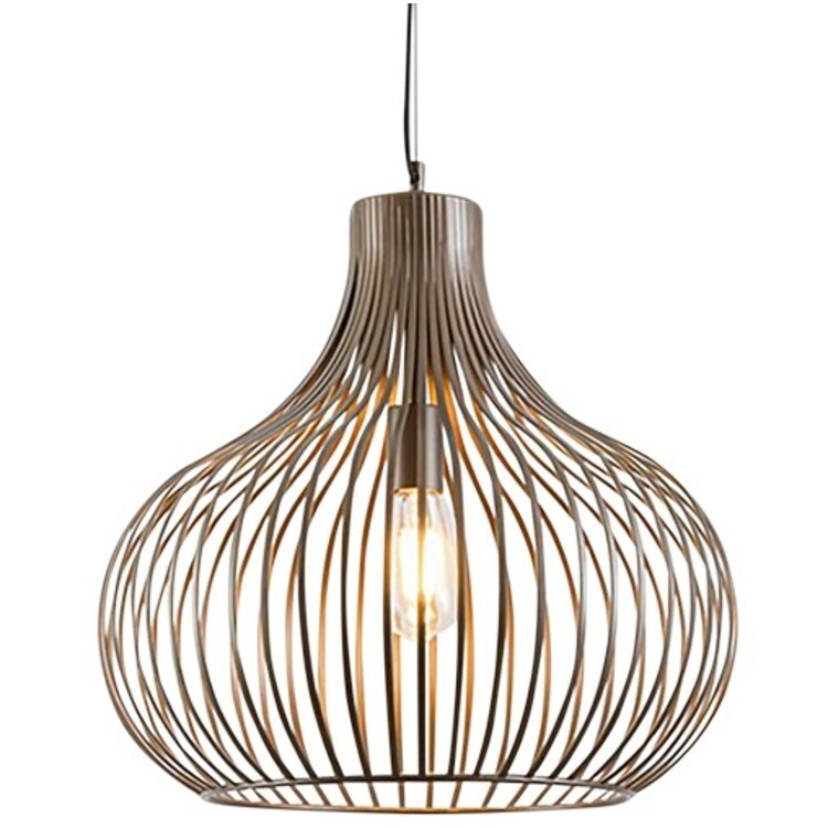 Freelight Hanglamp Aglio Brons-Goud Metaal Ø 48cm