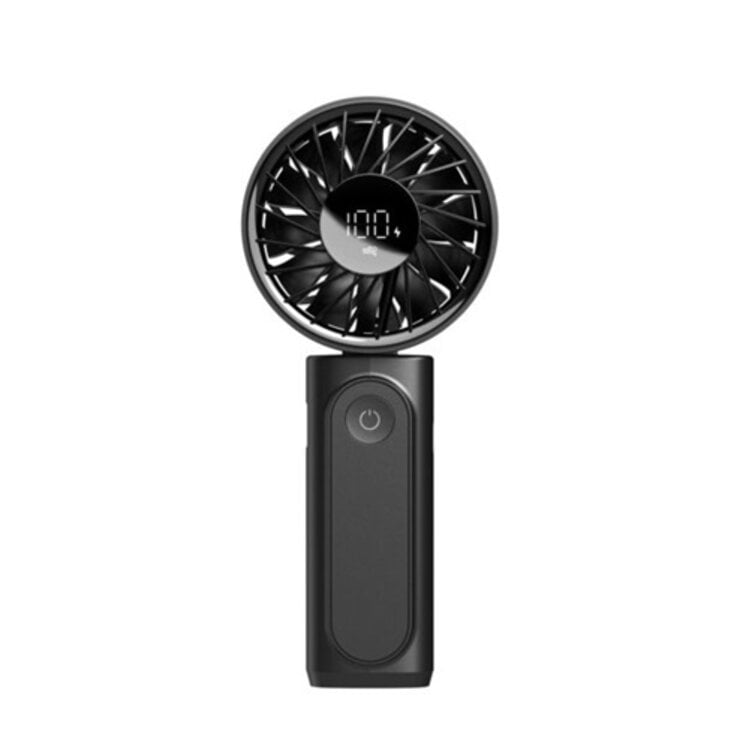 Handventilator - Draagbare Ventilator - Mini Fan Oplaadbaar - Kleine Portable Ventilator met USB - Draadloze Tafelventilator