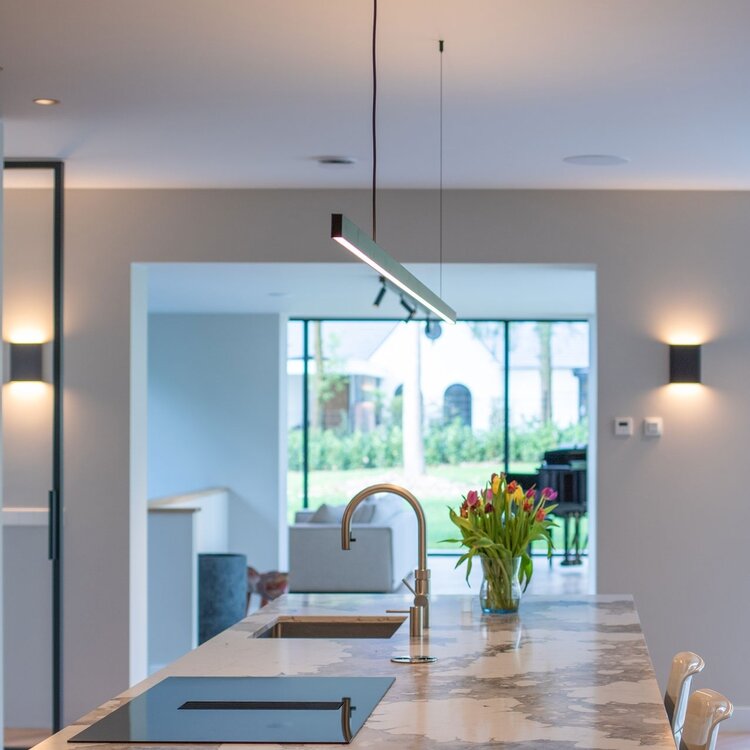 Hanglamp op maat Velora No.1 Led 120 tot 240cm Lang