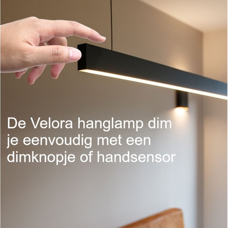Hanglamp op maat Velora No.2 Led 120 tot 240cm Lang