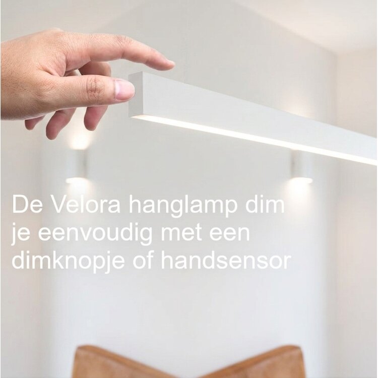 Hanglamp op maat Velora No.3 Led 120 tot 240cm Lang