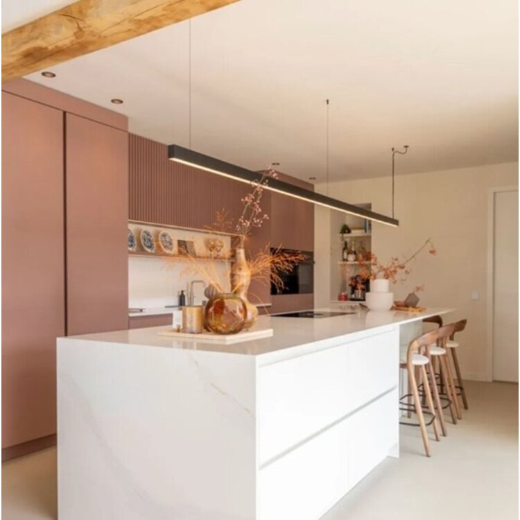 Hanglamp op maat Velora No.4 Led 120 tot 240cm Lang