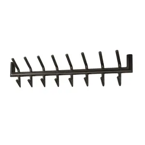 Kapstok Tubo Drift Brown 2x 8 Haken 78cm