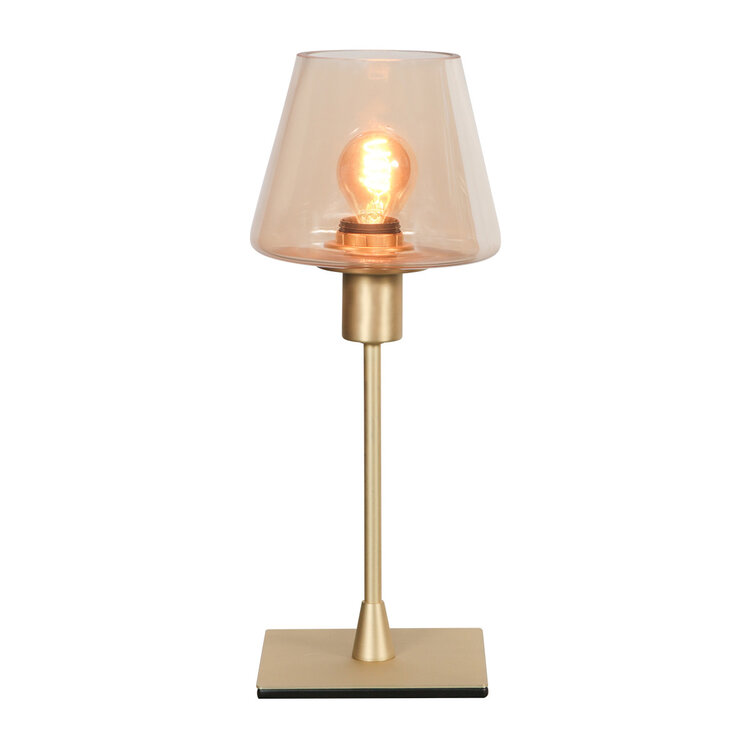 Tafellamp Ancilla Messing E14 fitting Touch Switch 3102ME