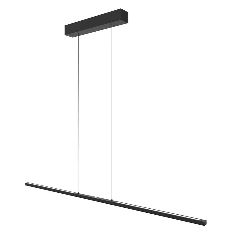 Hanglamp Bande Zwart incl. Comfort Lift 2200 - 4000K L 150cm