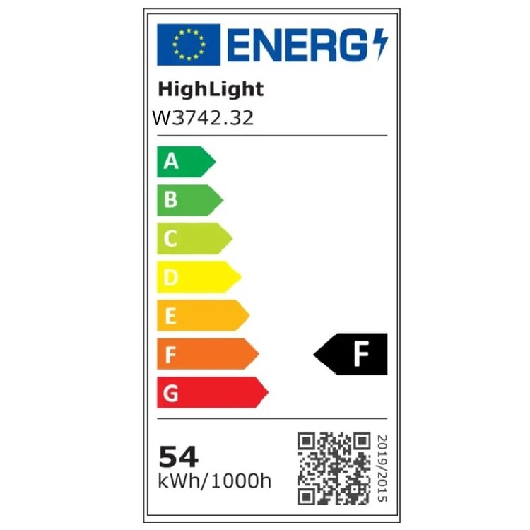 Highlight Wandlamp Enzo Zwart & Brons - Amber Glas Ø 20cm