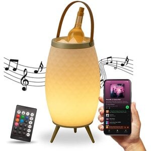 Draadloze Speakerlamp & Wijnkoeler Bali XL
