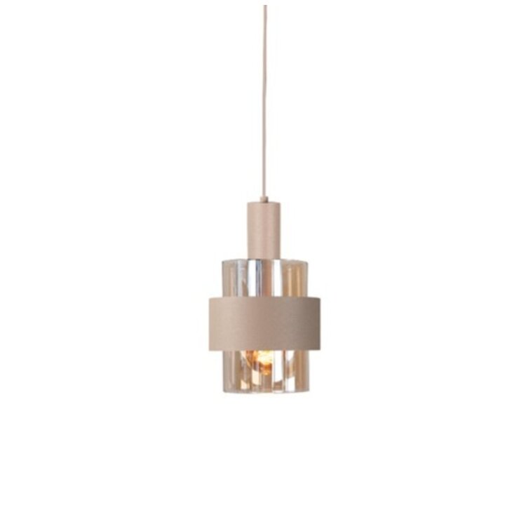 Highlight Hanglamp Marrone Beige/Amber 5-lichts
