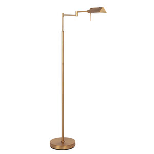 Oplaadbare Vloerlamp GlowGo Brons Verstelbaar incl Dimmer