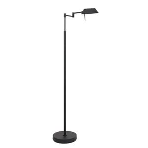 Oplaadbare Vloerlamp GlowGo Zwart Verstelbaar incl. Dimmer