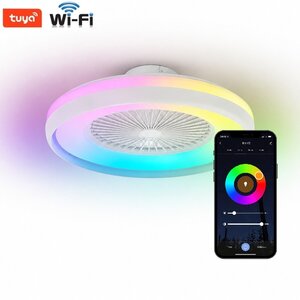 Plafondventilator Lumivento Aura Wit Ø 60cm