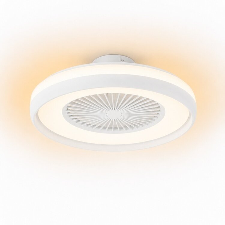 Plafondventilator Lumivento Aura Wit Ø 60cm