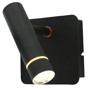 Wandlamp Volari Zwart Dim to Warm 1 Lichts