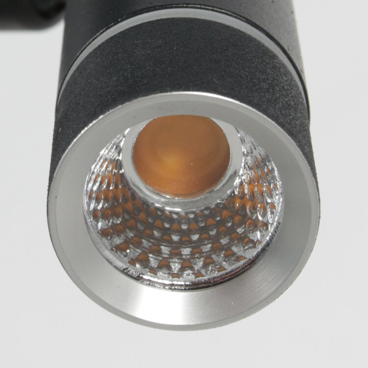 Steinhauer Vloerlamp Volari Zwart 5Watt Dim to Warm 2 Lichts 4711ZW