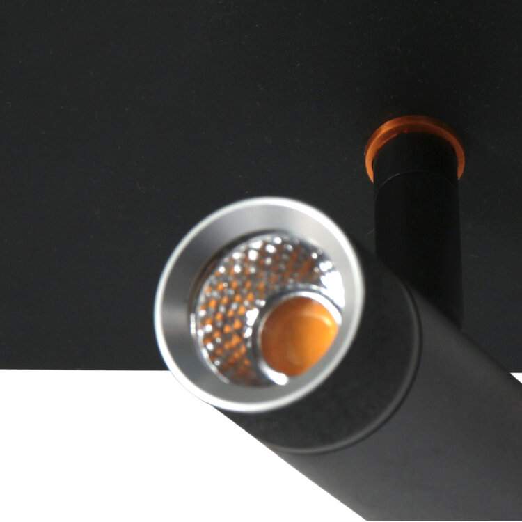 Steinhauer Wandlamp Volari Zwart Dim to Warm 2 Lichts 4713ZW