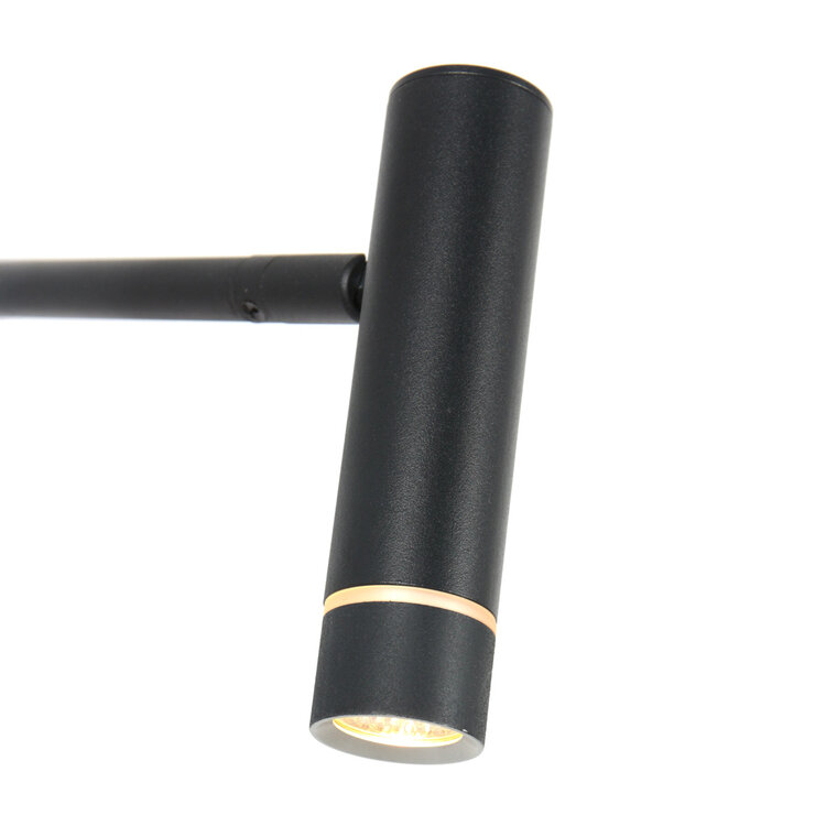 Vloerlamp Volari Zwart 5Watt Dim to Warm 4710ZW