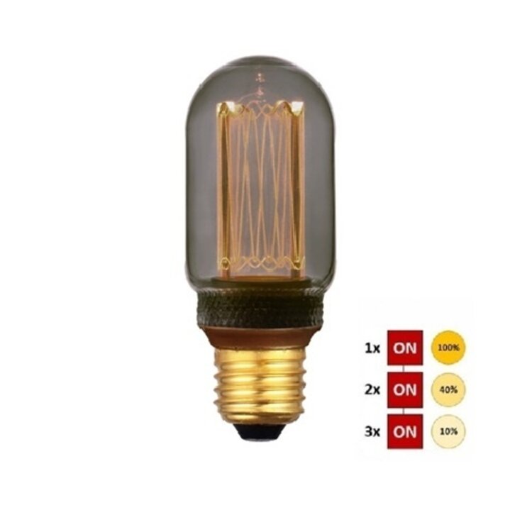 Freelight Led Lamp Smoke 40mm 4.3 Watt incl. Dimmer