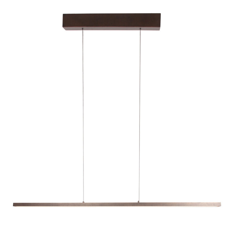 Steinhauer Hanglamp Bande Cacao Bruin incl. Comfort Lift 114cm 3994CA