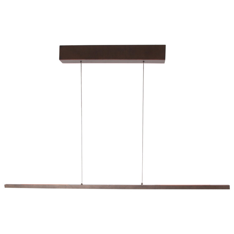 Steinhauer Hanglamp Bande Cacao Bruin incl. Easy Lift 114cm 3994CA