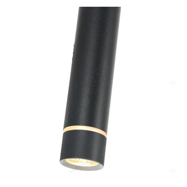 Steinhauer Hanglamp Volari Zwart incl. Comfort Lift & Dim to warm 5 Watt 4714ZW