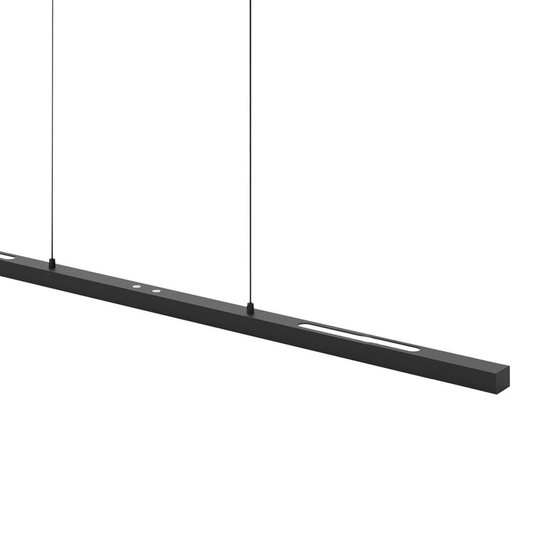 Steinhauer Bande 4906ZW LED Hanglamp 80 cm Zwart – Cable Lift – Touchdimmer – Instelbare Lichtkleur