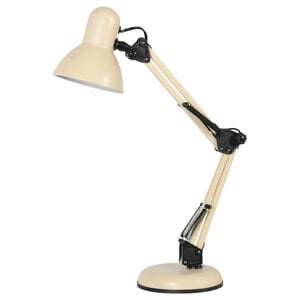 Tafellamp Study Crème Bureaulamp E27 Fitting Verstelbaar