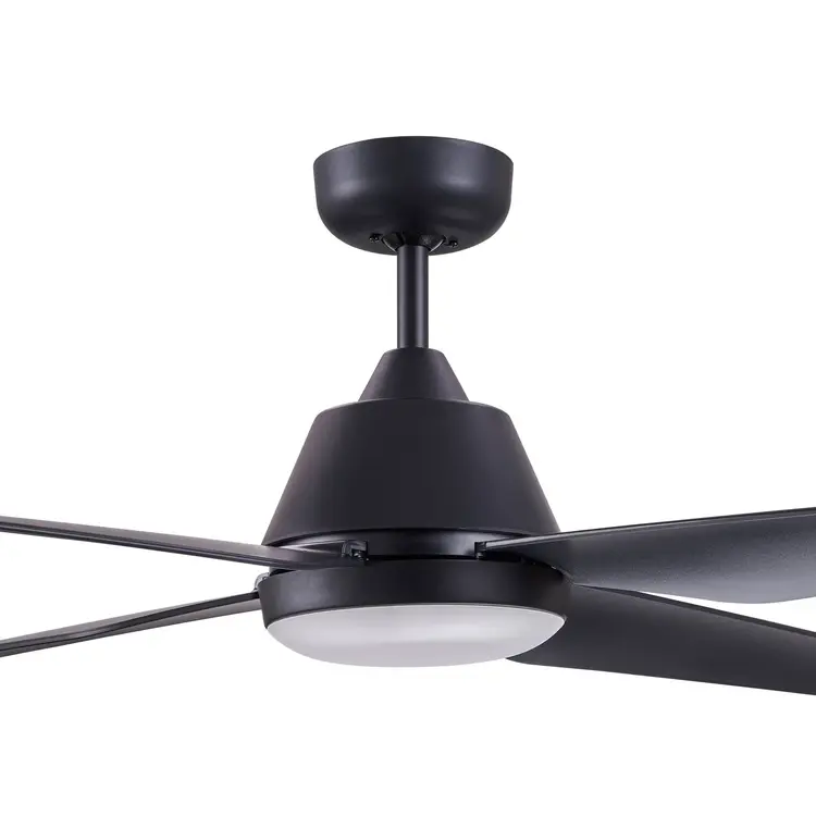 Plafondventilator Aria Zwart Coastal incl. Led Lamp & Afstandsbediening Ø 122cm