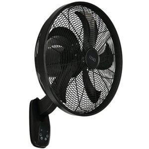 Wandventilator Glide Zwart incl. Afstandsbediening Ø 45 cm
