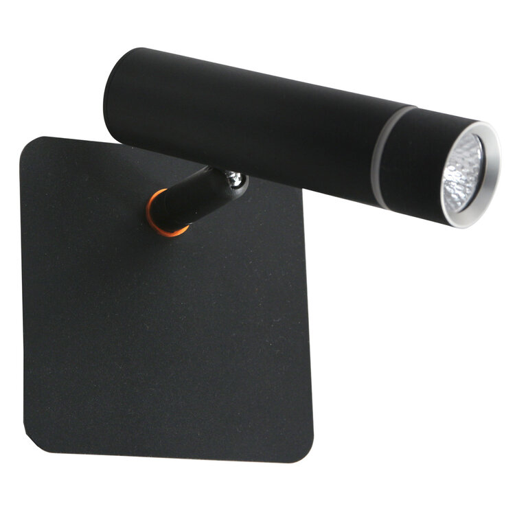Steinhauer Wandlamp Volari Zwart Dim to Warm 1 Lichts 4712ZW