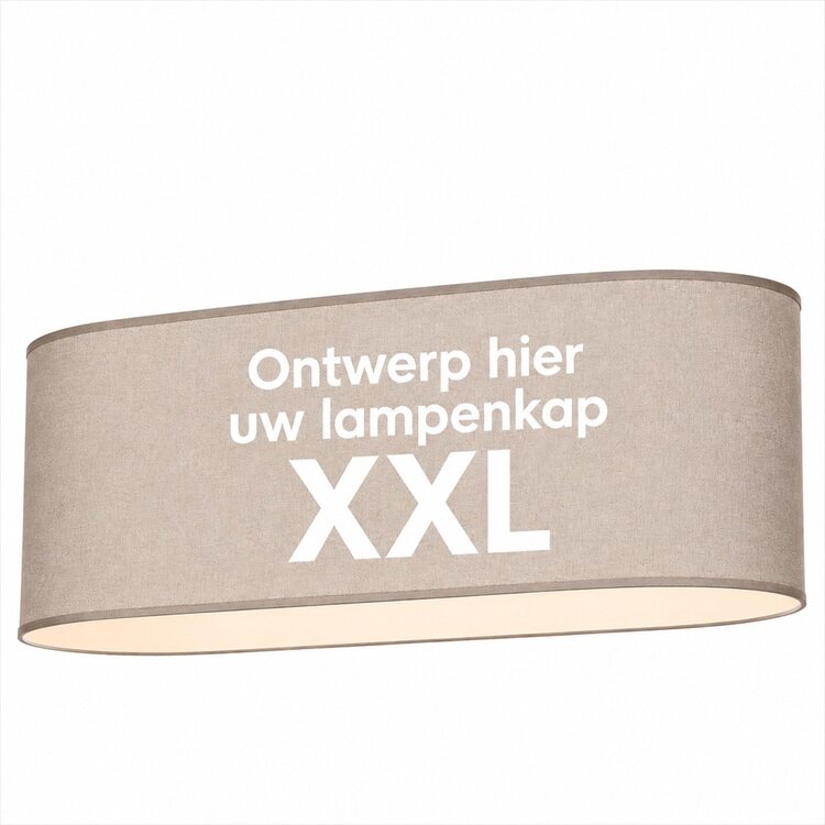 Lampenkap op maat Elips XXL