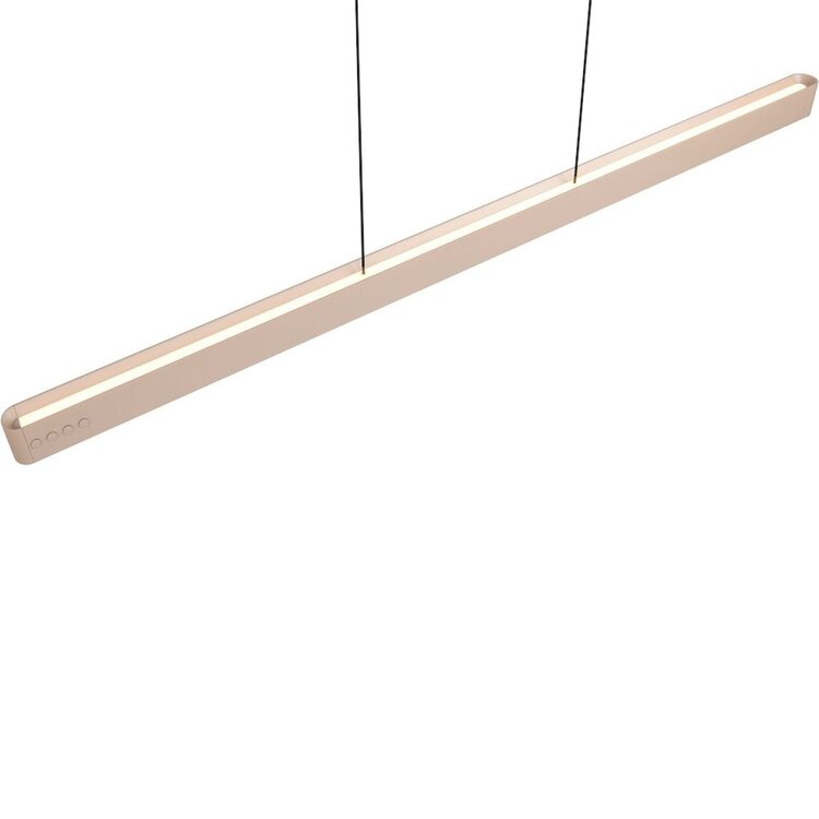 TRIO Trio DONEGAL Hanglamp Beige 150 cm E-Move Afstandsbediening 40W 4650lm 2700 - 6500K