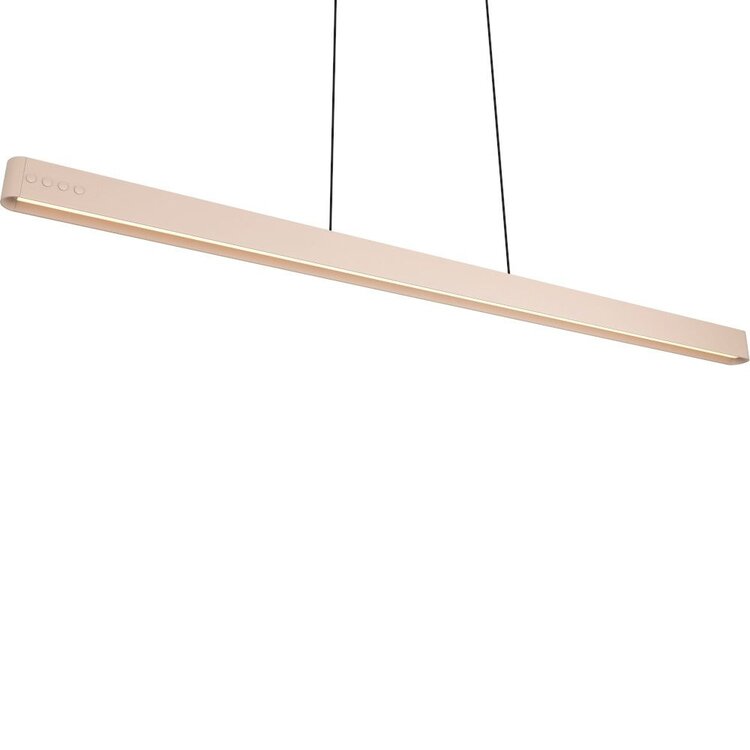 TRIO Trio DONEGAL Hanglamp Beige 150 cm E-Move Afstandsbediening 40W 4650lm 2700 - 6500K