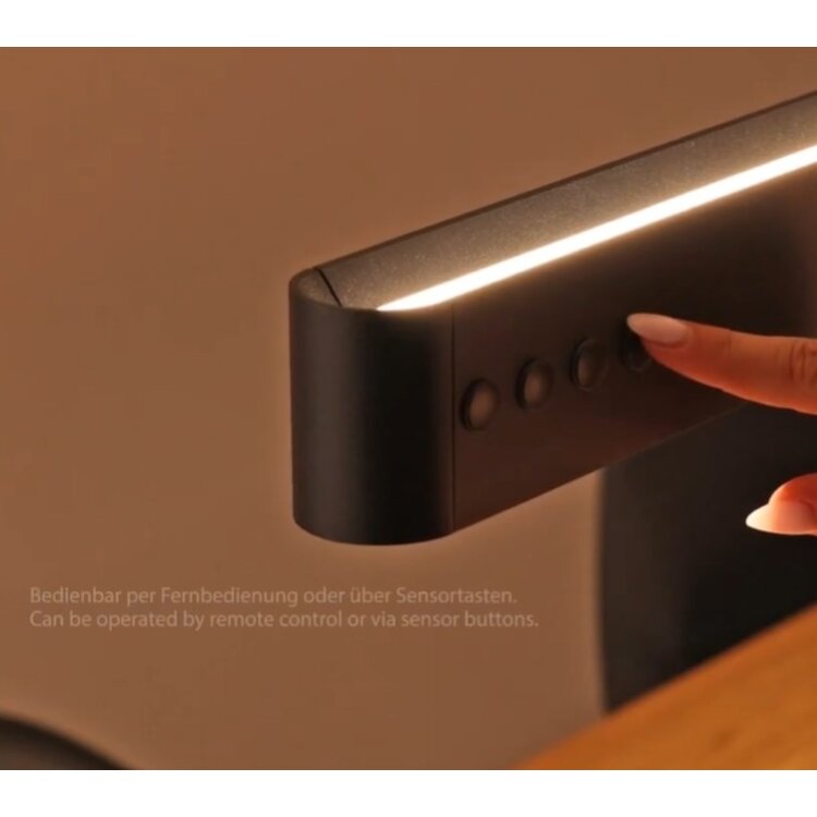 TRIO Trio DONEGAL Hanglamp Zwart 150 cm E-Move Afstandsbediening 40W 4650lm 2700 - 6500K